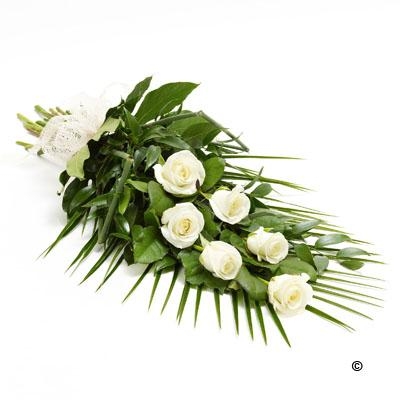 Simple Rose Sheaf   White *