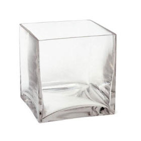 Large cube vase