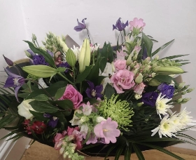 Florists choice large hand tied bouquet