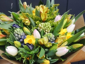 Luxury Collection Spring Hand tied Bouquet