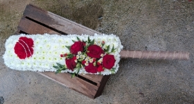 cricket bat funeral tribute